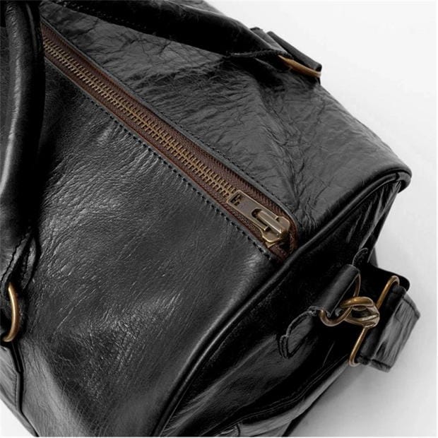 Everlast 1910 Premium Leather Holdall Bag