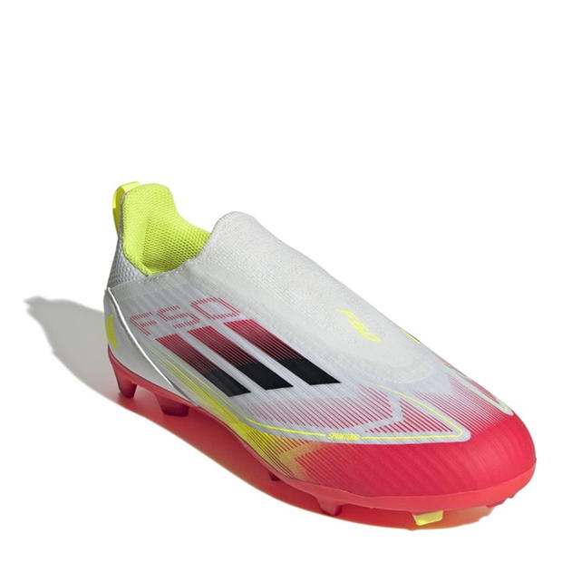 adidas F50 League Laceless Childrens Firm Ground Football Boots