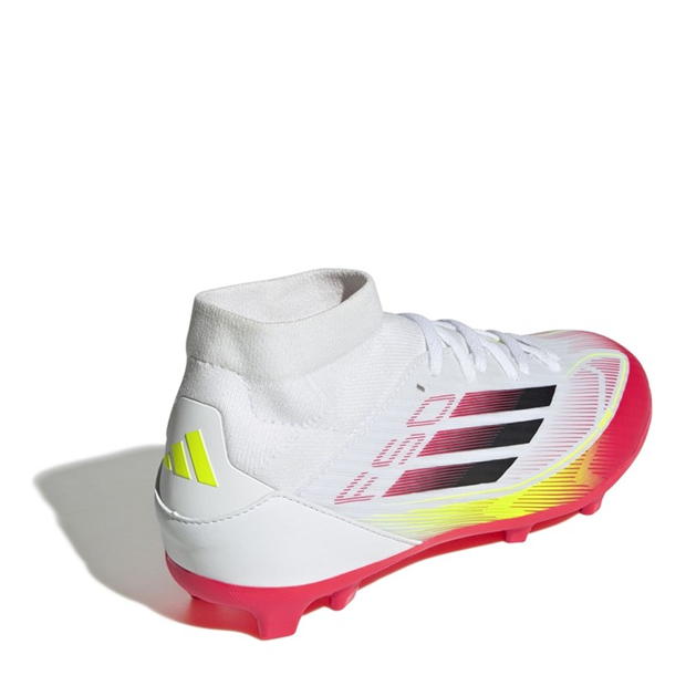 adidas F50 League Mid Childrens Firm Ground Football Boots