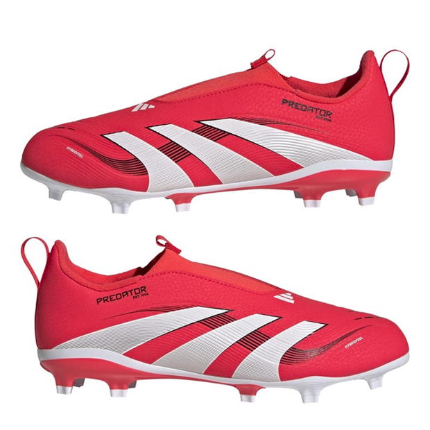 adidas Predator 3 Childrens Laceless Firm Ground Football Boots