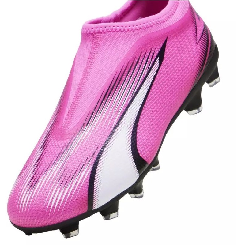 Ghete fotbal copii puma jr ultra match ll fg  roz