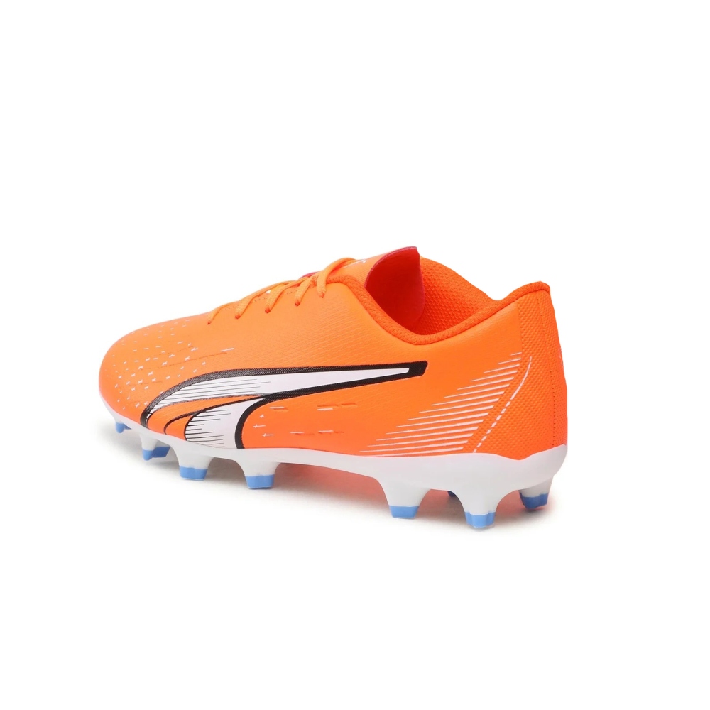 Ghete fotbal copii puma ultra play fg/ag jr portocaliu