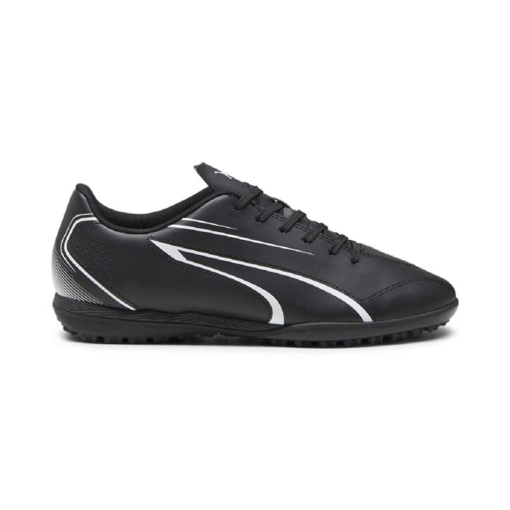 Ghete fotbal copii puma vitoria jr tf negru