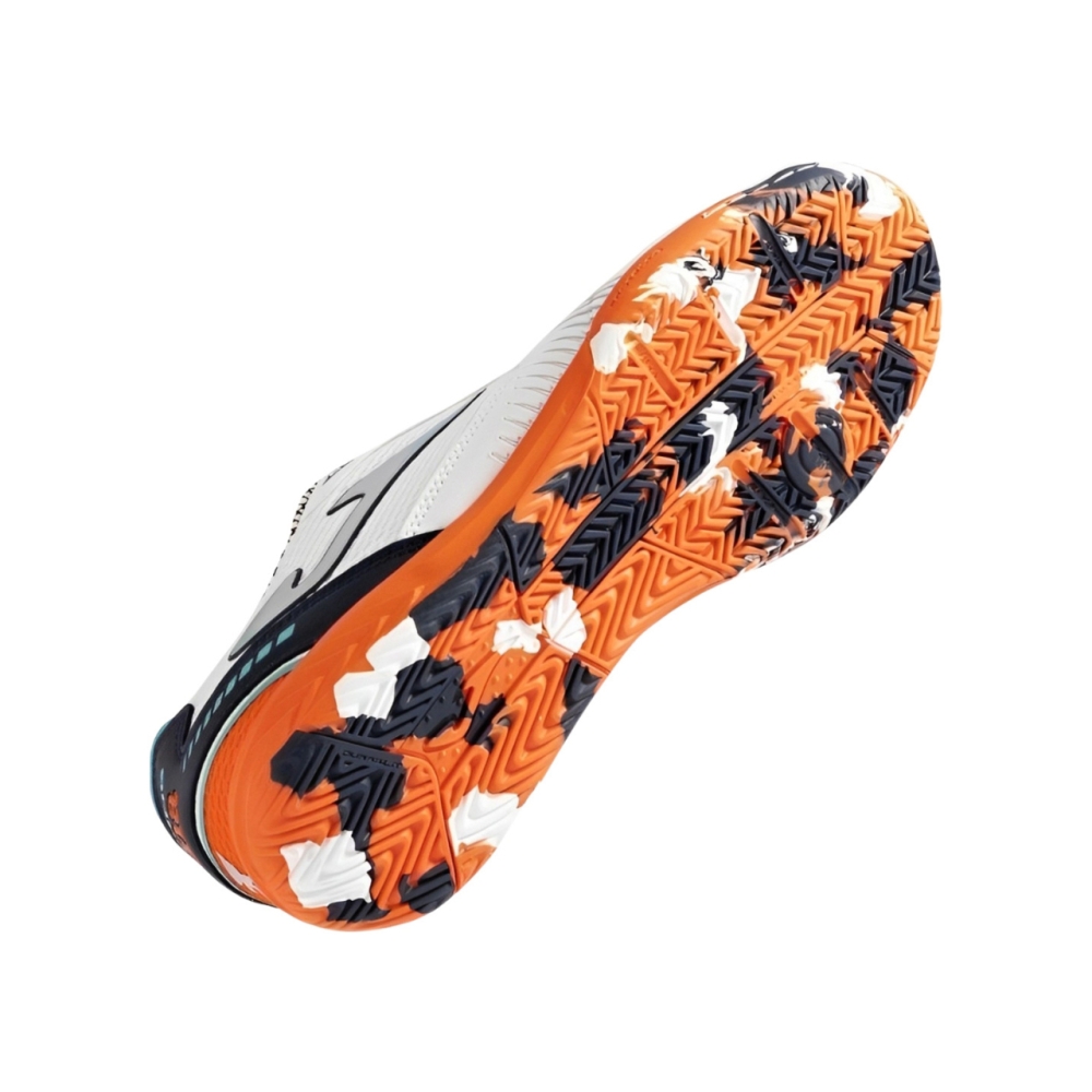 Joma Dribling Indoor 2432 football boots white-orange DRIW2432IN