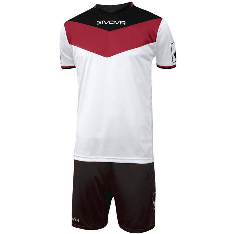 Givova Kit Campo set, red and black