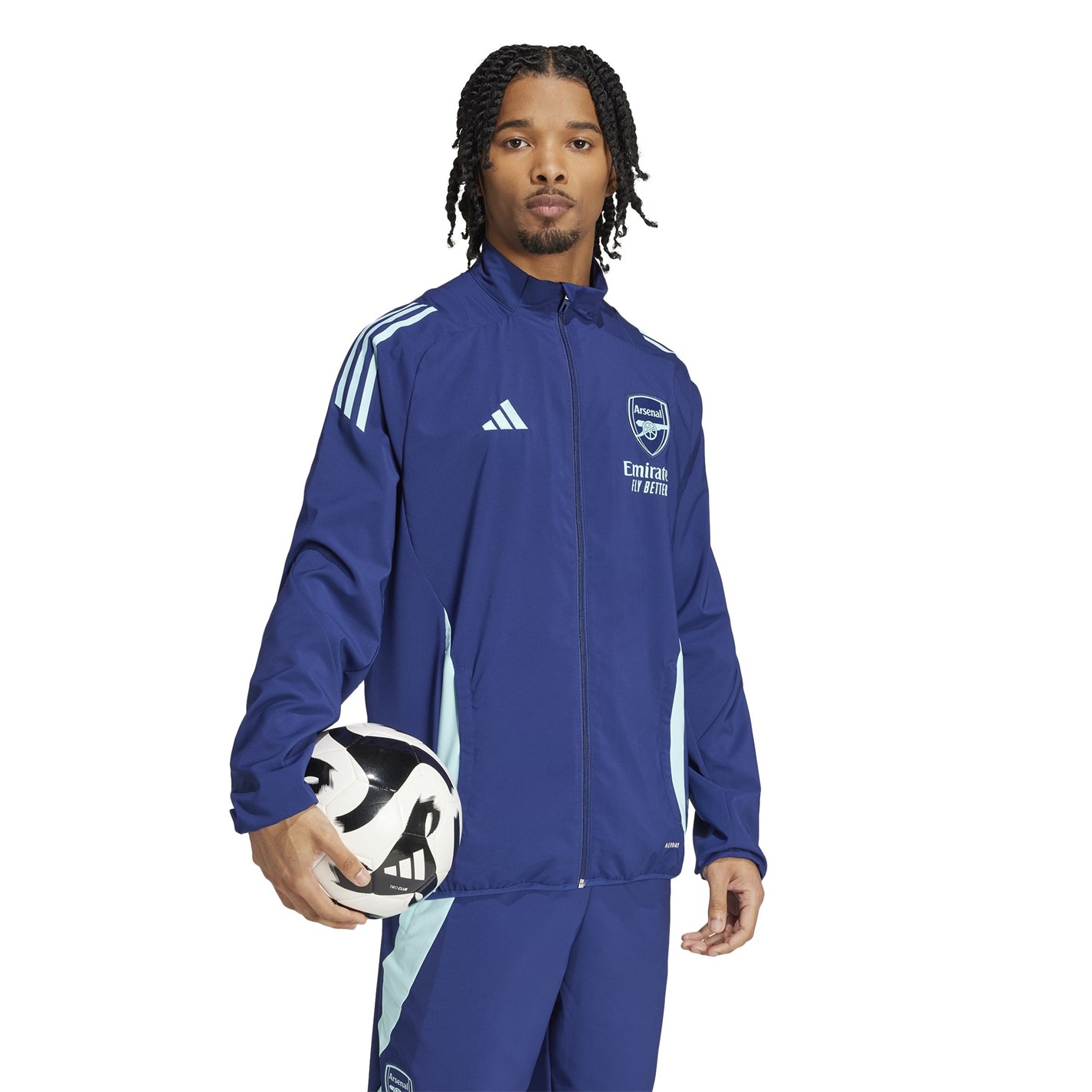 adidas Arsenal Presentation Jacket 2024 2025 Adults