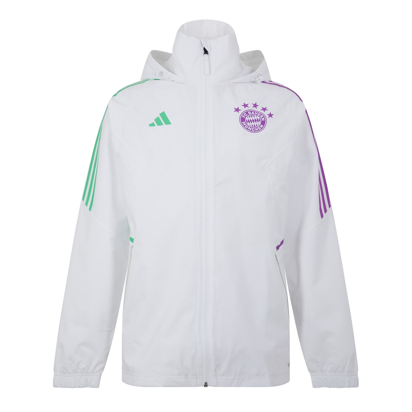 adidas Bayern Munich Rain Jacket Adults