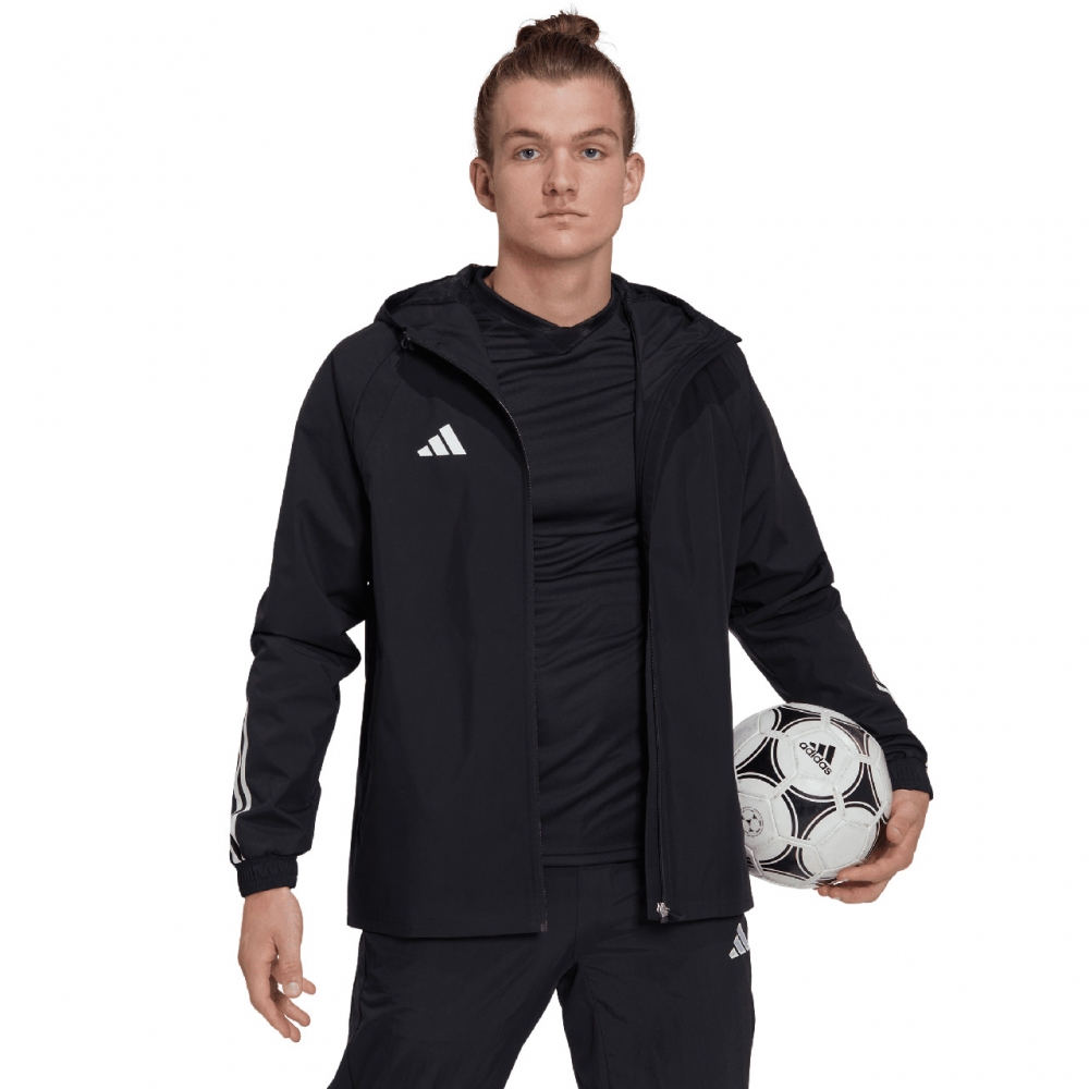 Men's adidas Tiro 23 Competition All-Weather jacket black HK7656