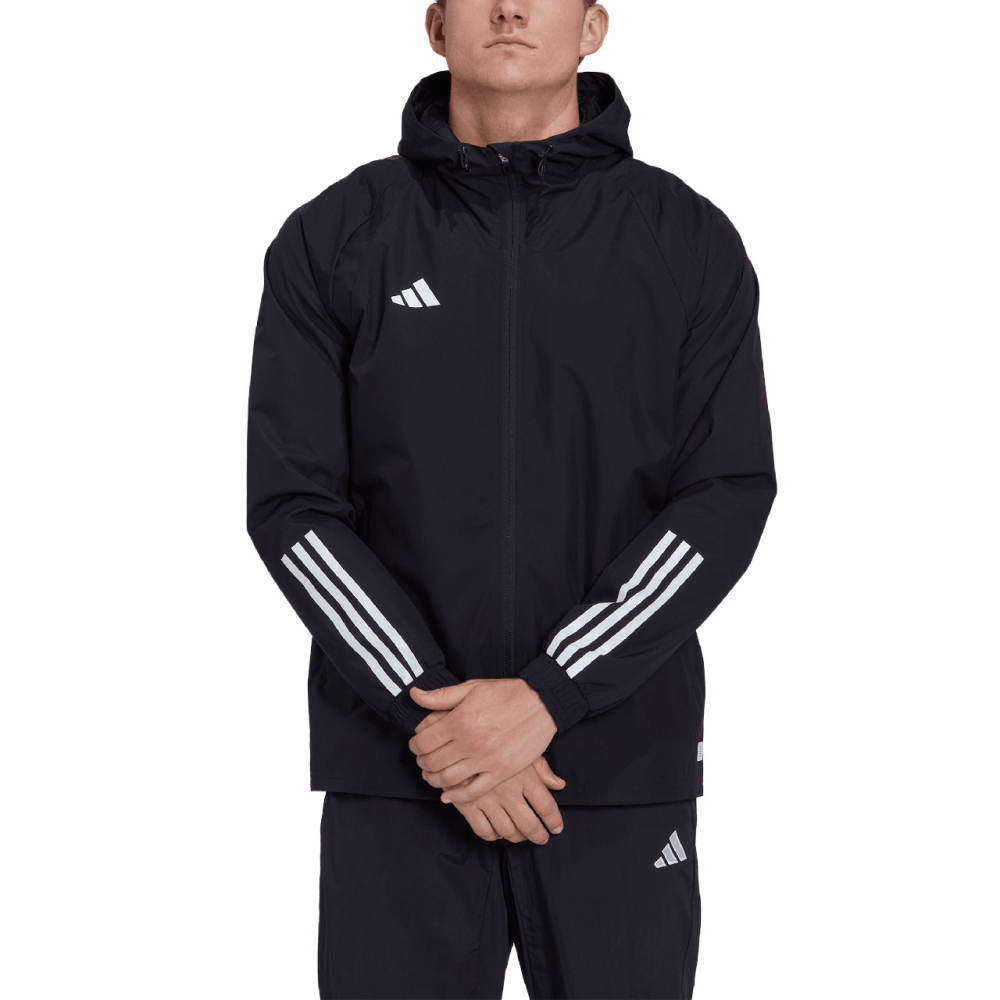 Men's adidas Tiro 23 Competition All-Weather jacket black HK7656