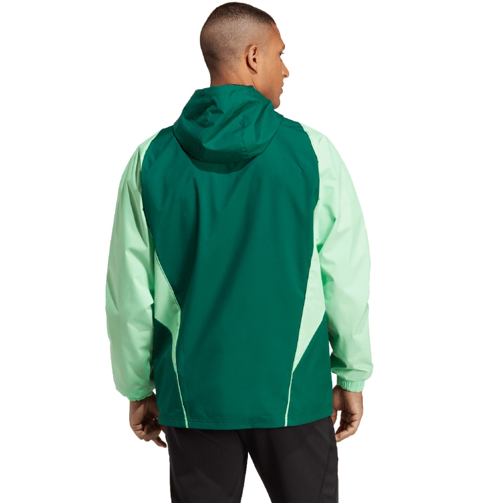 Men's adidas Tiro 23 Competition All Weather jacket green IC4570