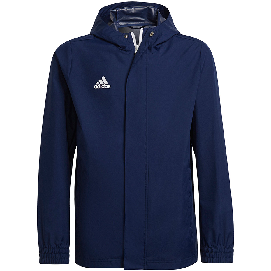 Jacket for children adidas Entrada 22 All Weather navy blue H57511