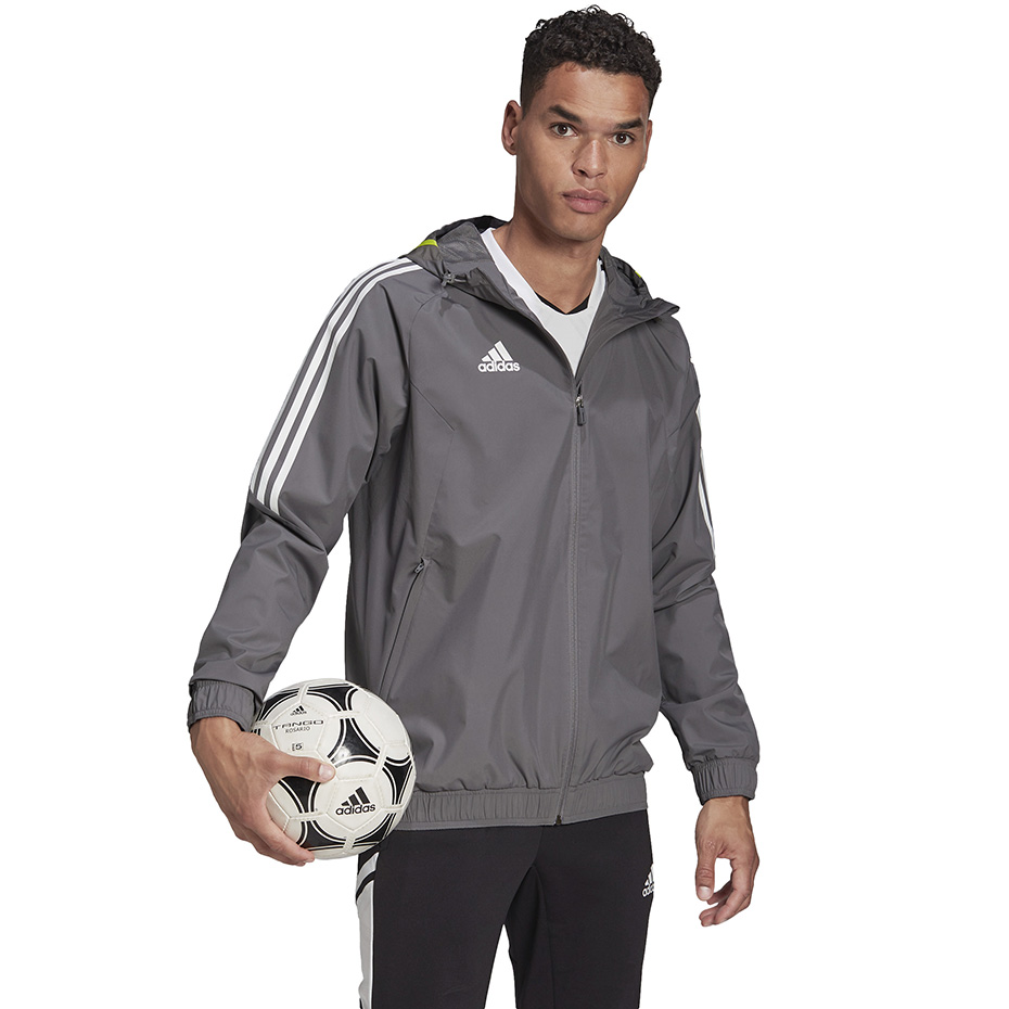 Jacket men's adidas Condivo 20 All-weather Jacket graphite HD2293