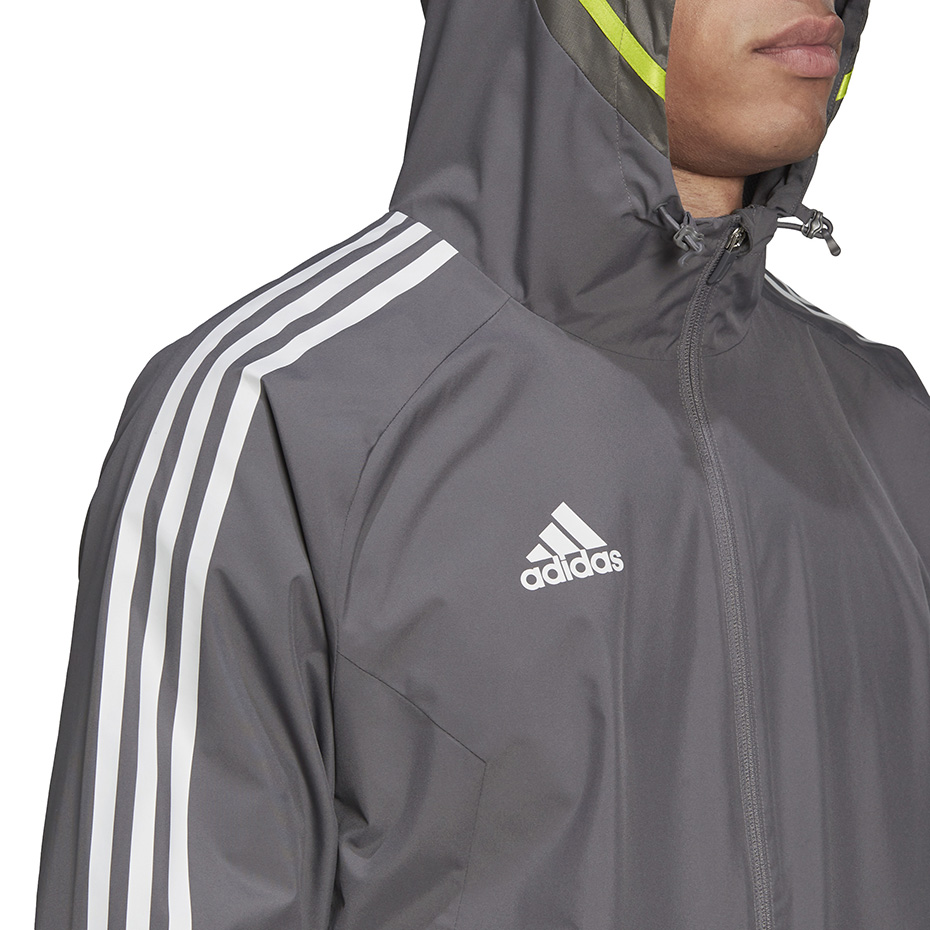 Jacket men's adidas Condivo 20 All-weather Jacket graphite HD2293