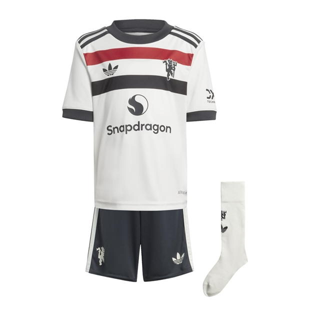 adidas Manchester United Third Minikit 2024 2025 Infants