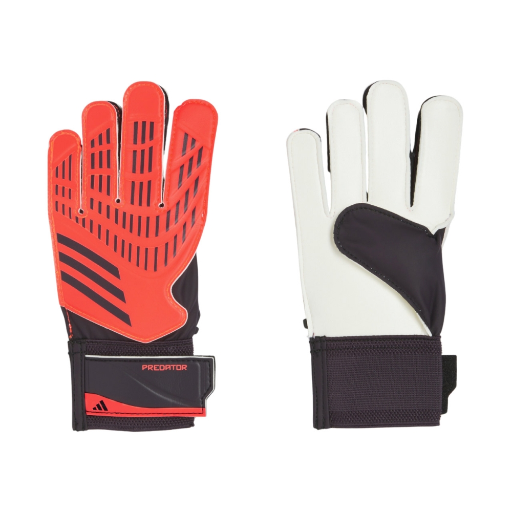 adidas Predator Training Goalkeeper Children's Goalkeeping Gloves Red-Black IX3873