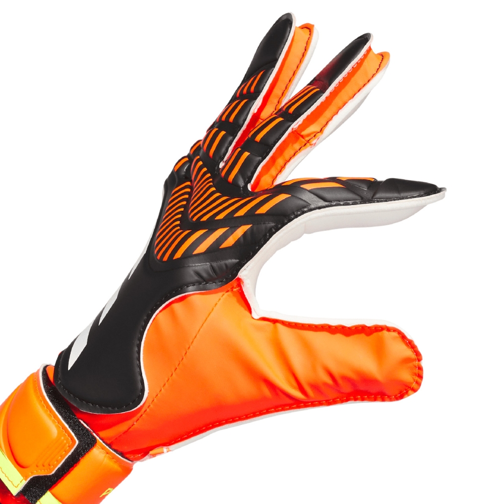 adidas Predator Training goalkeeper gloves orange and black IQ4027