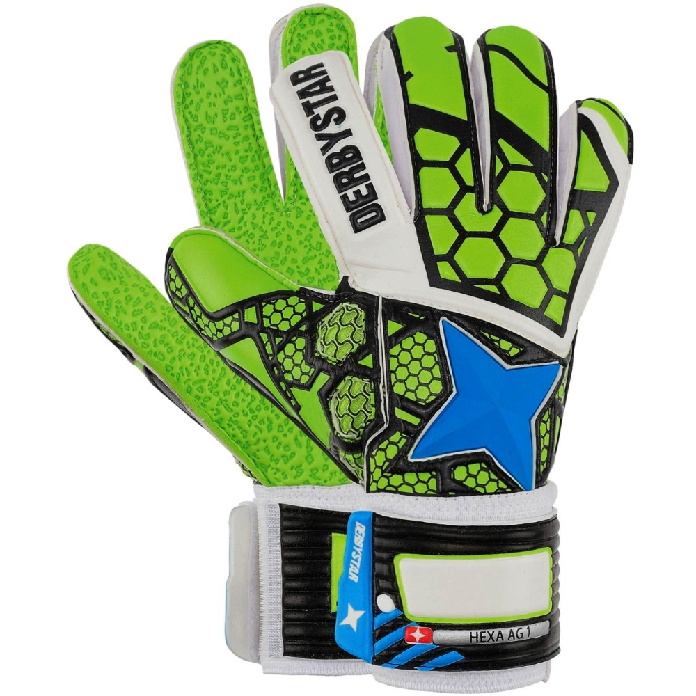 Derbystar Hexa AG I goalkeeper gloves green-white -???te 2513