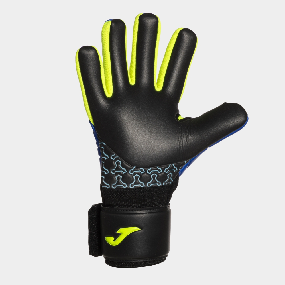 Brave Goalkeeper Gloves Royal Fluor Yellow