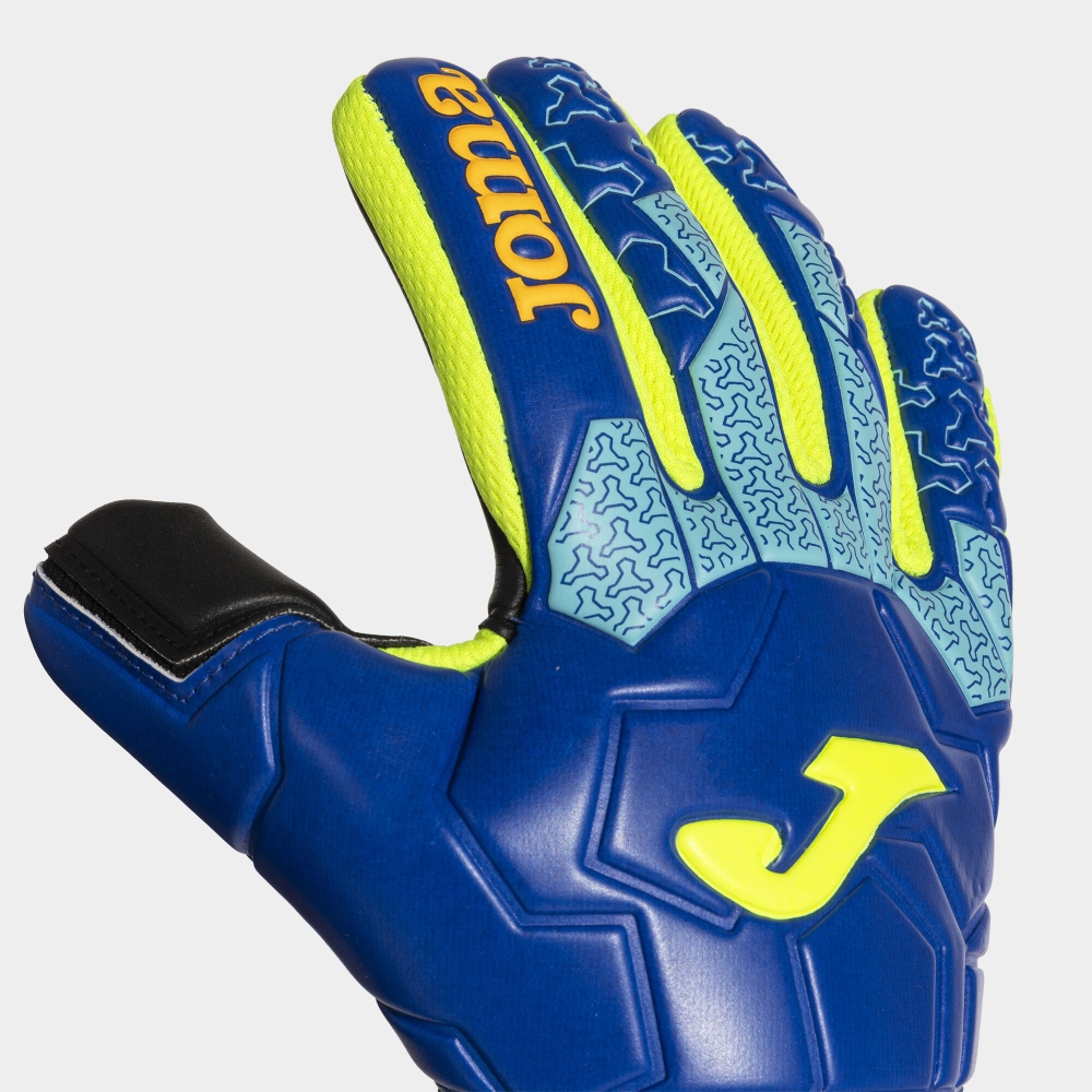 Brave Goalkeeper Gloves Royal Fluor Yellow