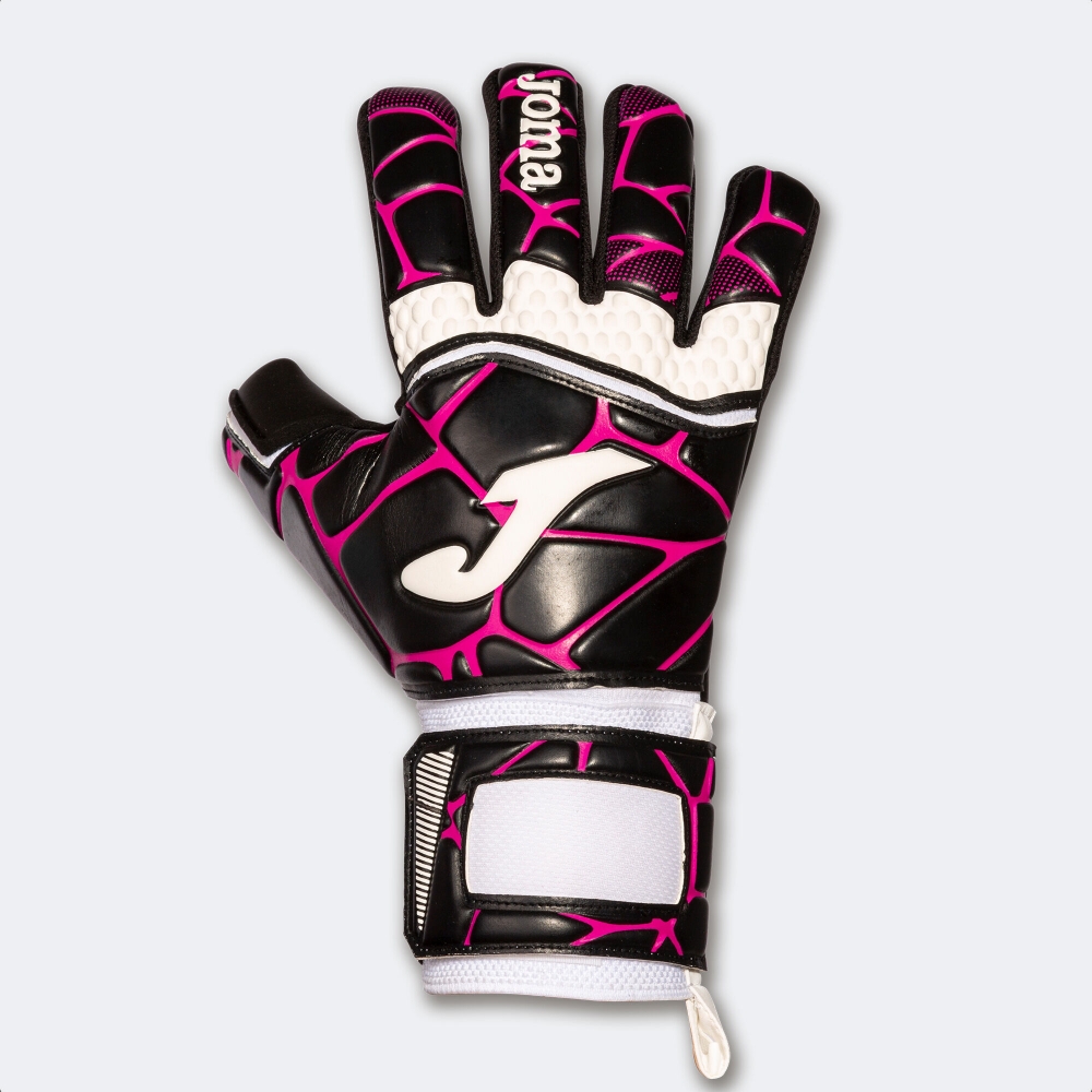 Gk- Pro Goalkeeper Gloves Black Fuchsia