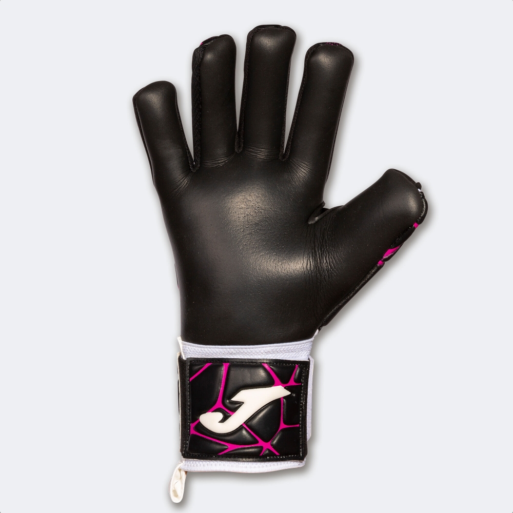 Gk- Pro Goalkeeper Gloves Black Fuchsia