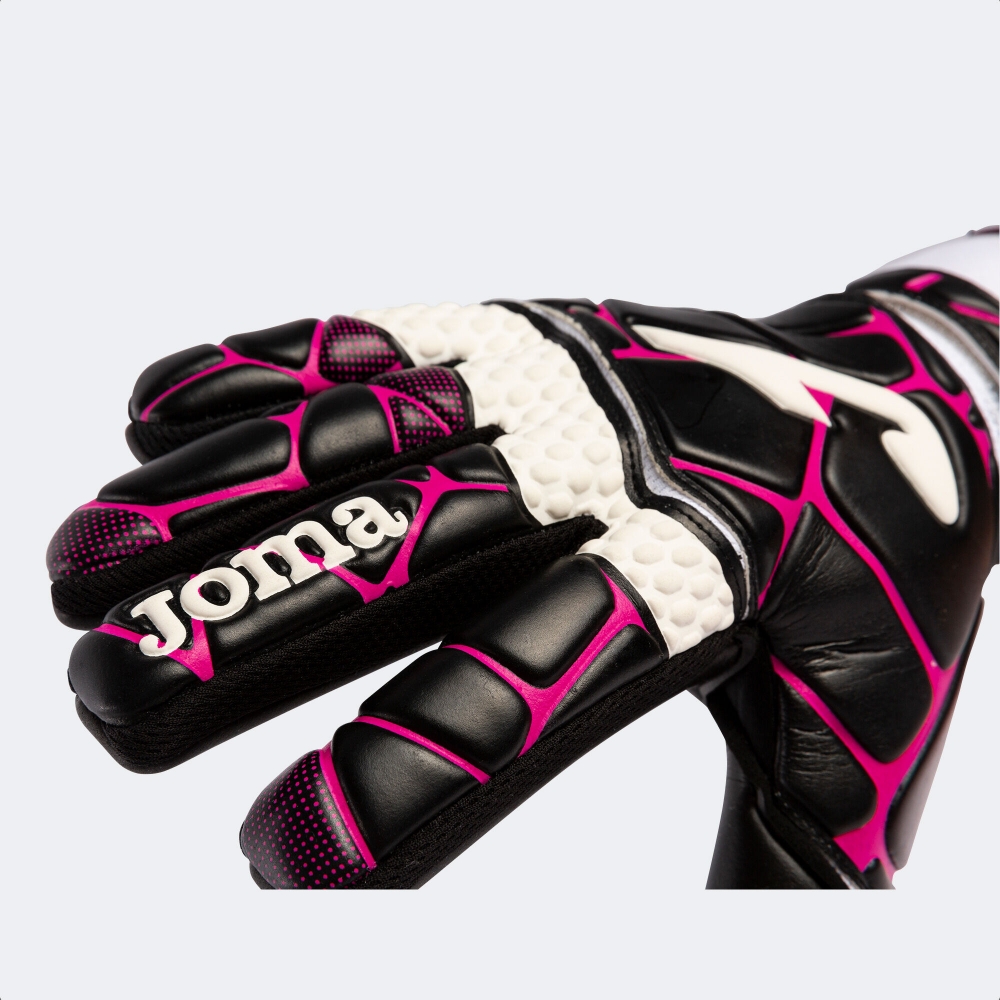 Gk- Pro Goalkeeper Gloves Black Fuchsia