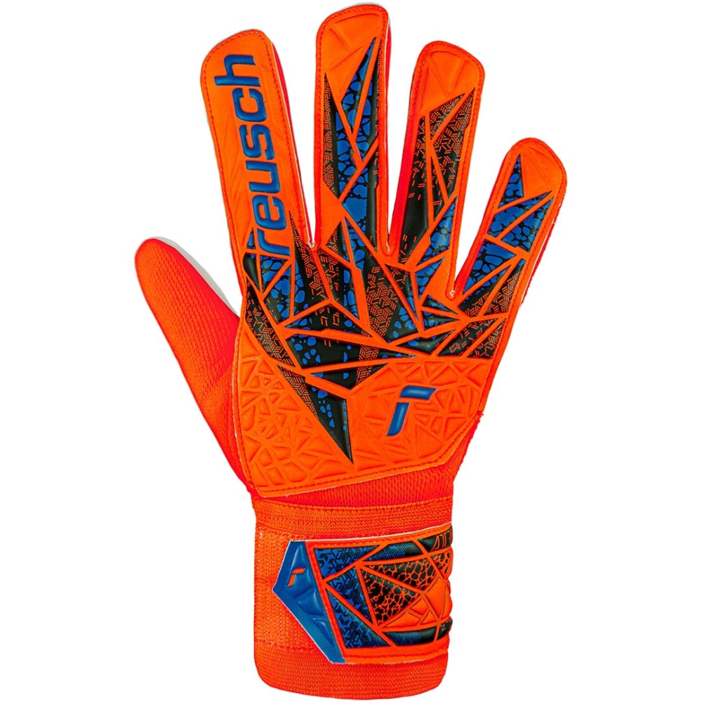 R Reusch Attrakt Starter Solid goalkeeper gloves, orange 5470514 2210