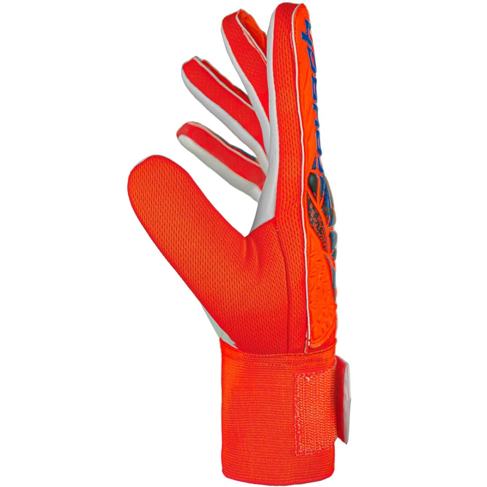 R Reusch Attrakt Starter Solid goalkeeper gloves, orange 5470514 2210