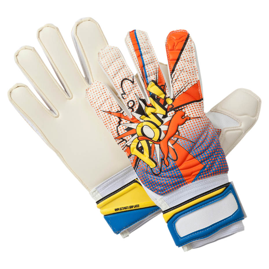 Goalkeeper glove Puma Evo Power Grip 2 RC white orange 040998 41