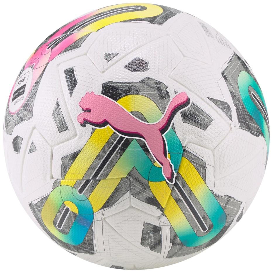 Football Puma Orbita 1 TB white-green-pink 83774 01