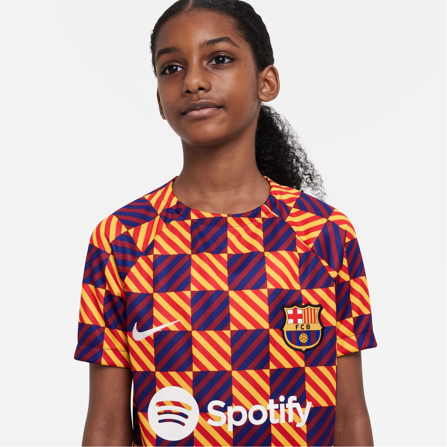 Nike Barcelona Pre Match Top Juniors