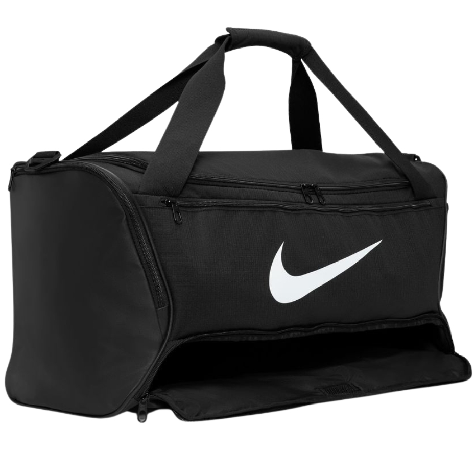 Nike Brasilia 9.5 Geantă de antrenament Duffel M neagră DH7710 010