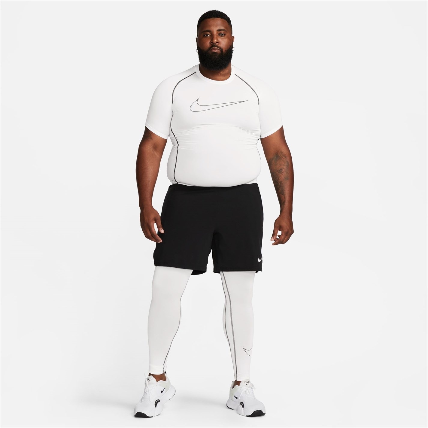 Nike Pro Mens Tight Fit Short-Sleeve Top