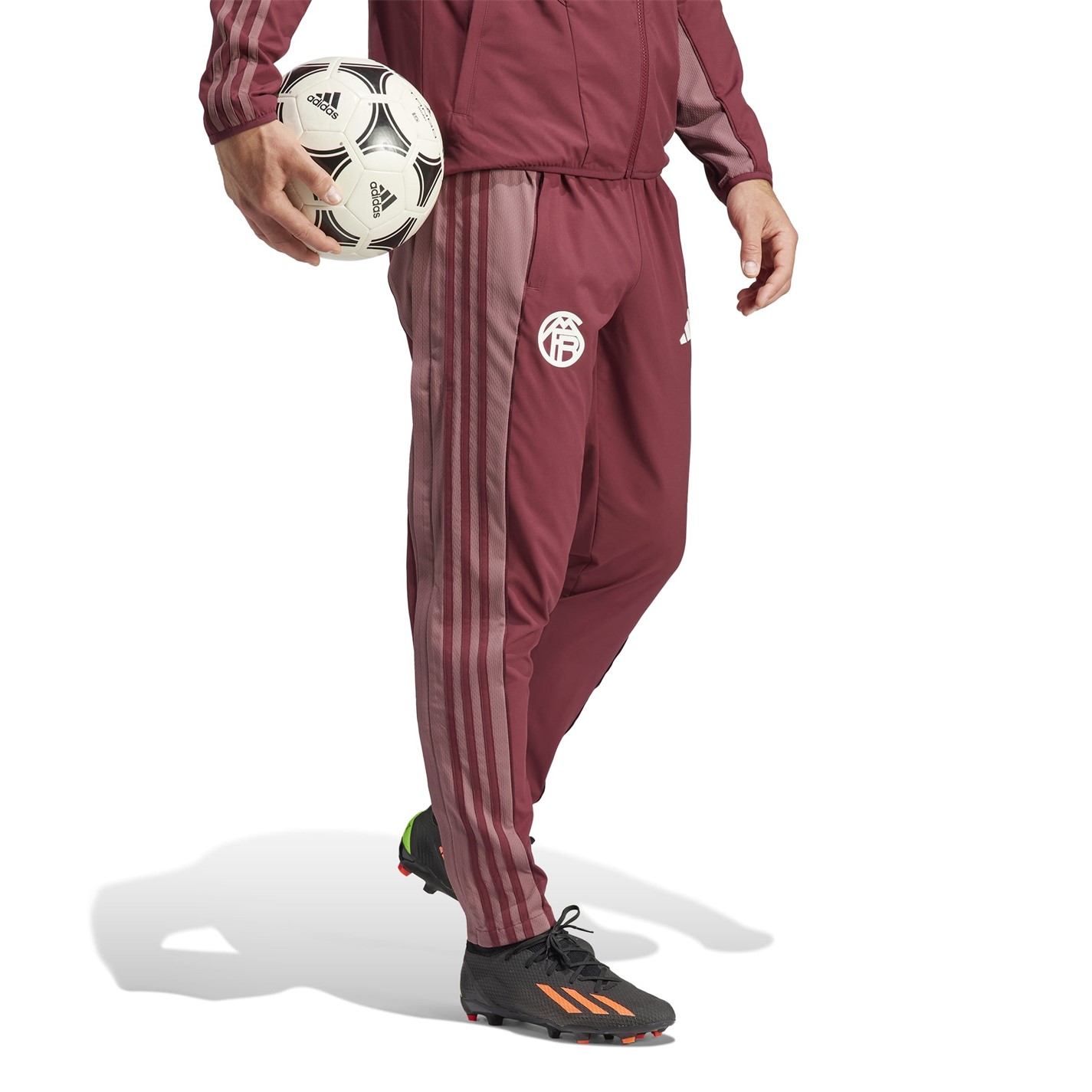 adidas Bayern Munich Anthem Tracksuit Bottoms Adults