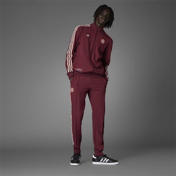 adidas FC Bayern Terrace Icons Tracksuit Bottoms Adults