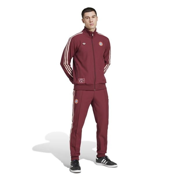 adidas FC Bayern Terrace Icons Tracksuit Bottoms Adults