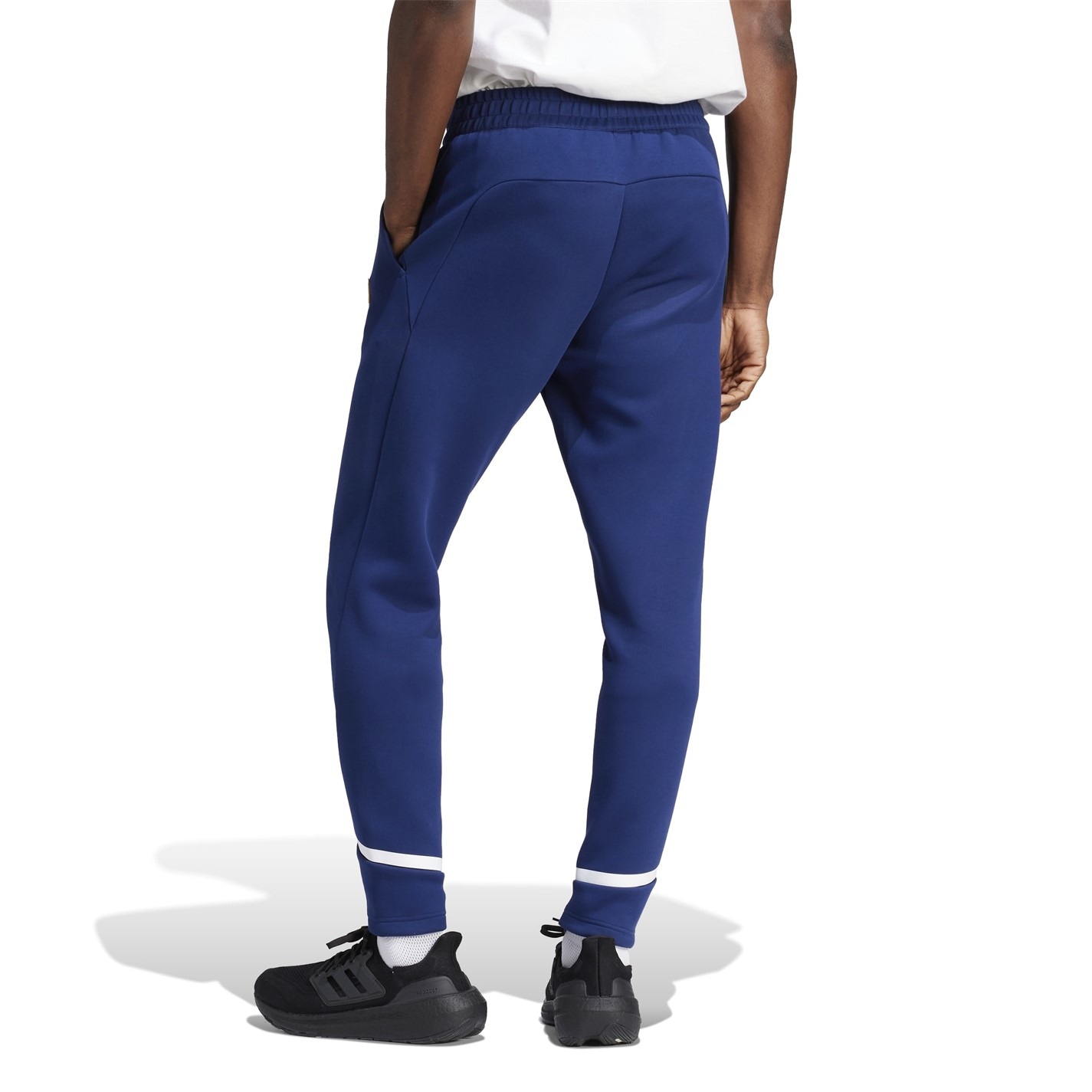 adidas LA Galaxy Designed for Gameday Tracksuit Bottoms Adults