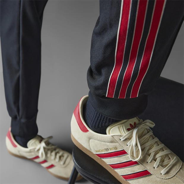 adidas Manchester United FC Terrace Icons Tracksuit Bottoms Adults