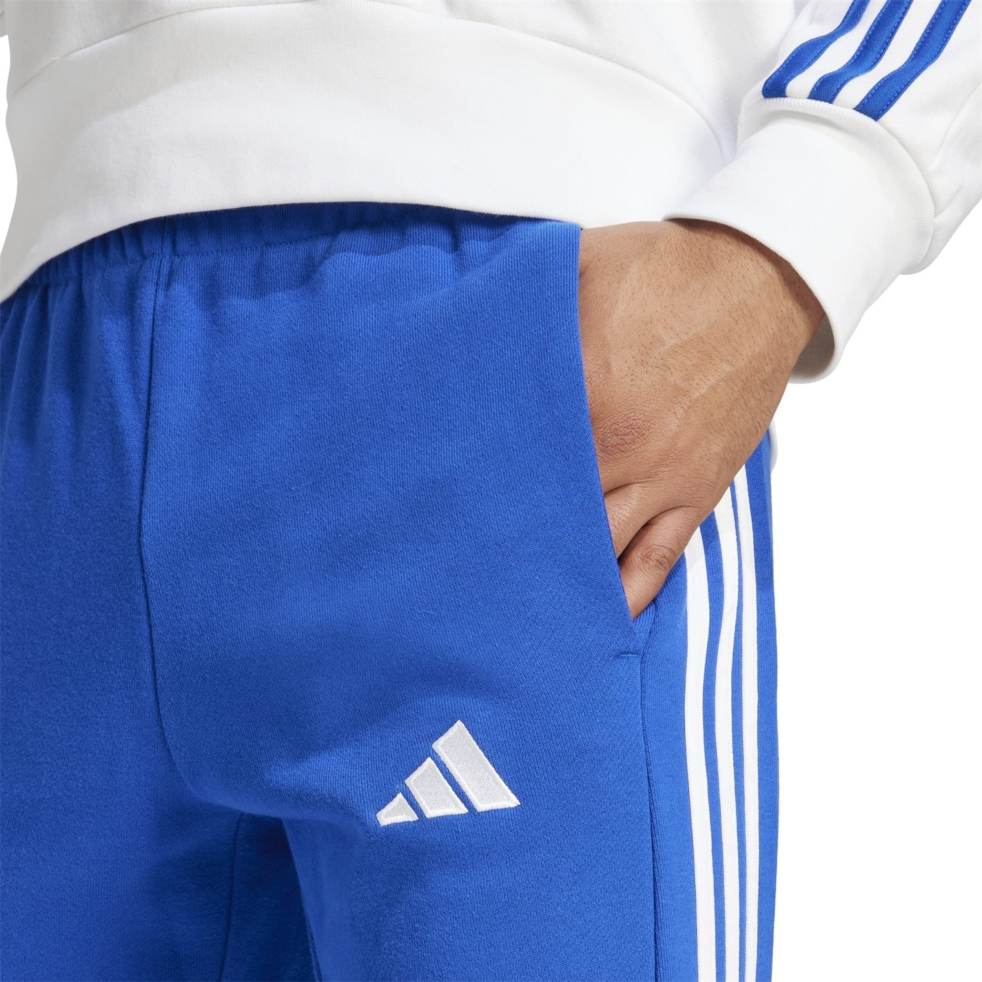 adidas Real Madrid DNA Tracksuit Bottoms 2024 2025 Adults