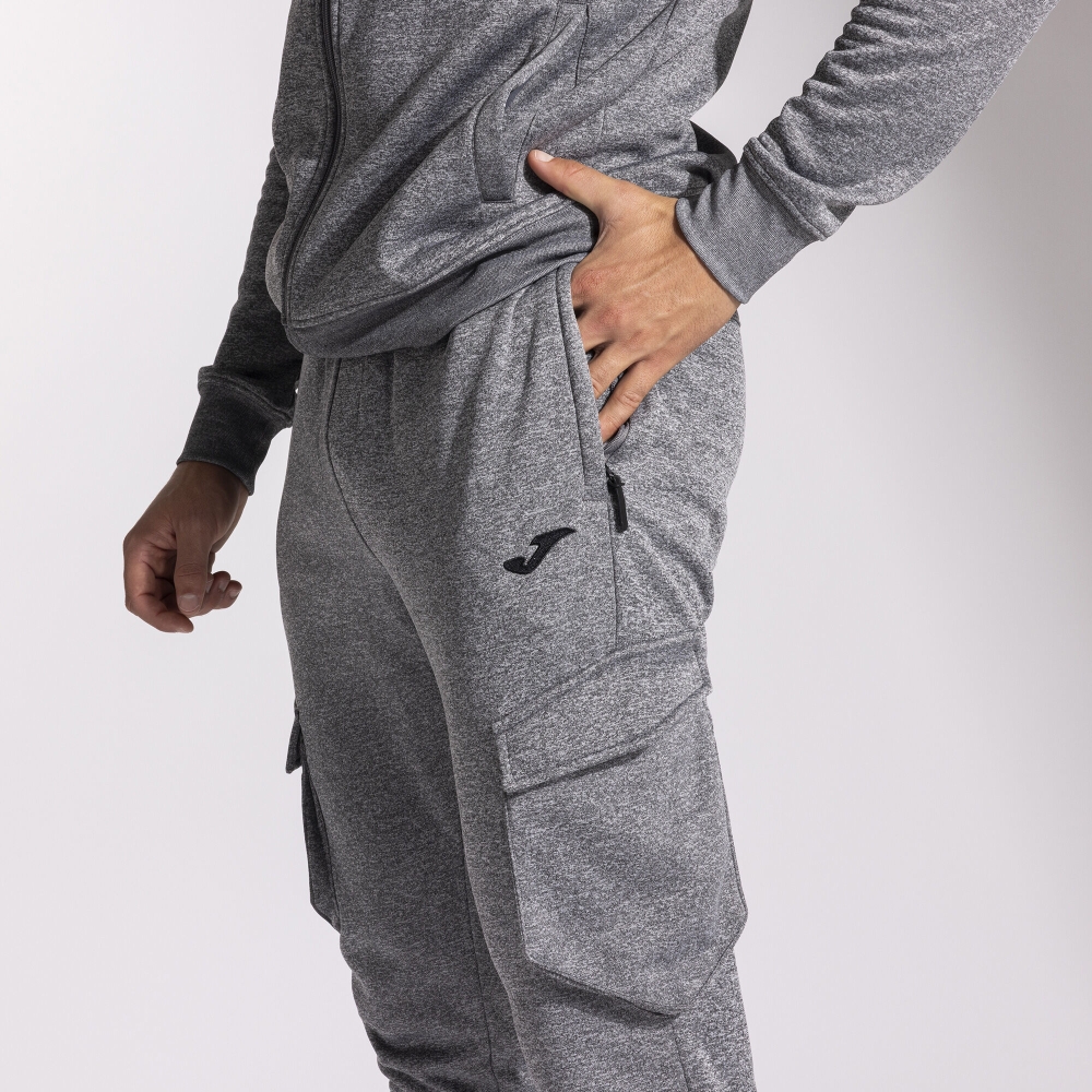 Campus Street Long Pants Melange Grey