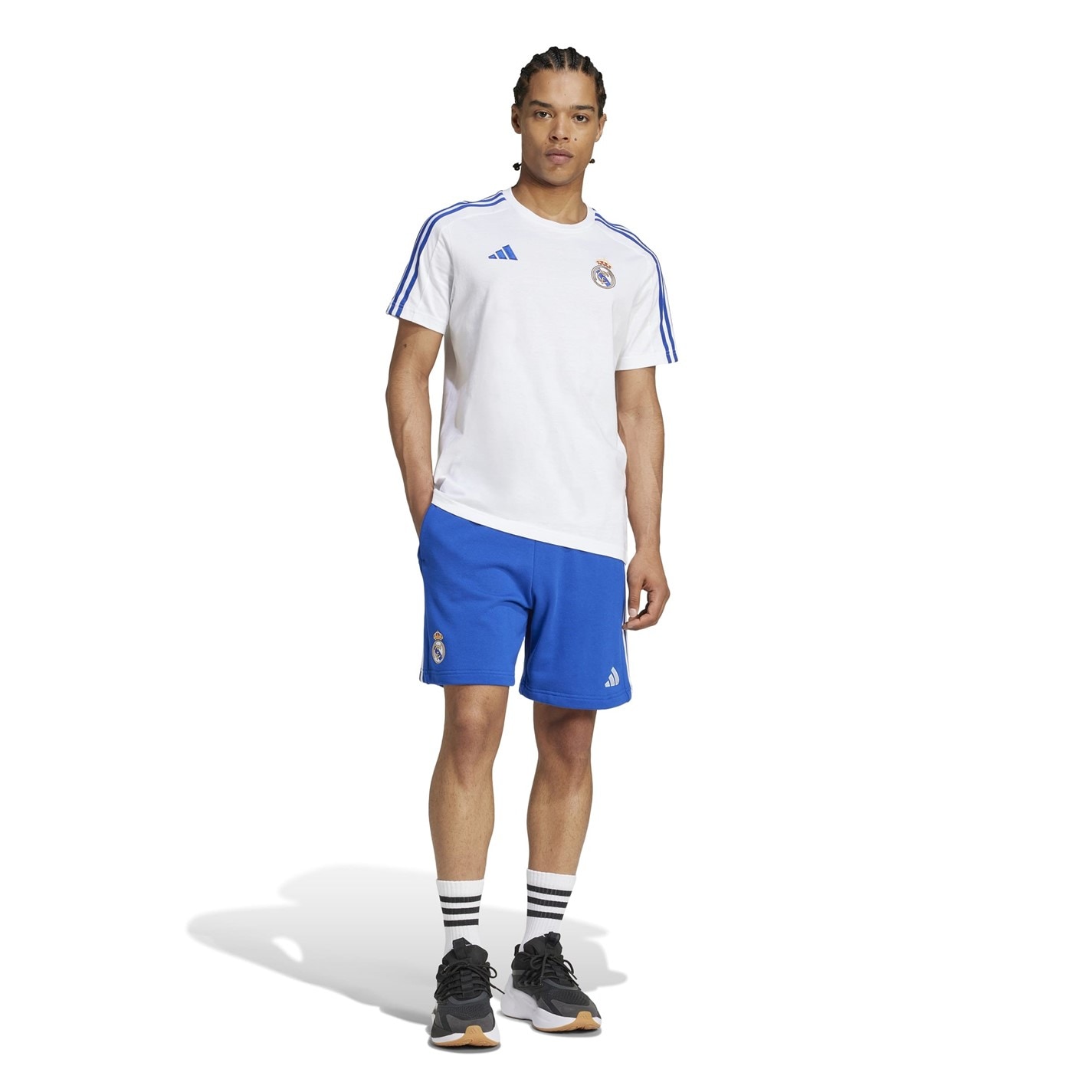 adidas Real Madrid DNA Shorts 2024 2025 Adults