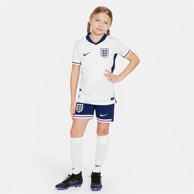 Nike England Home Shorts 2024 Juniors