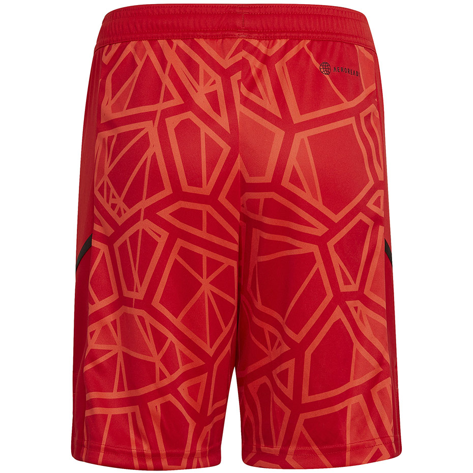 Children's goalkeeper shorts adidas Condivo 22 red H21243