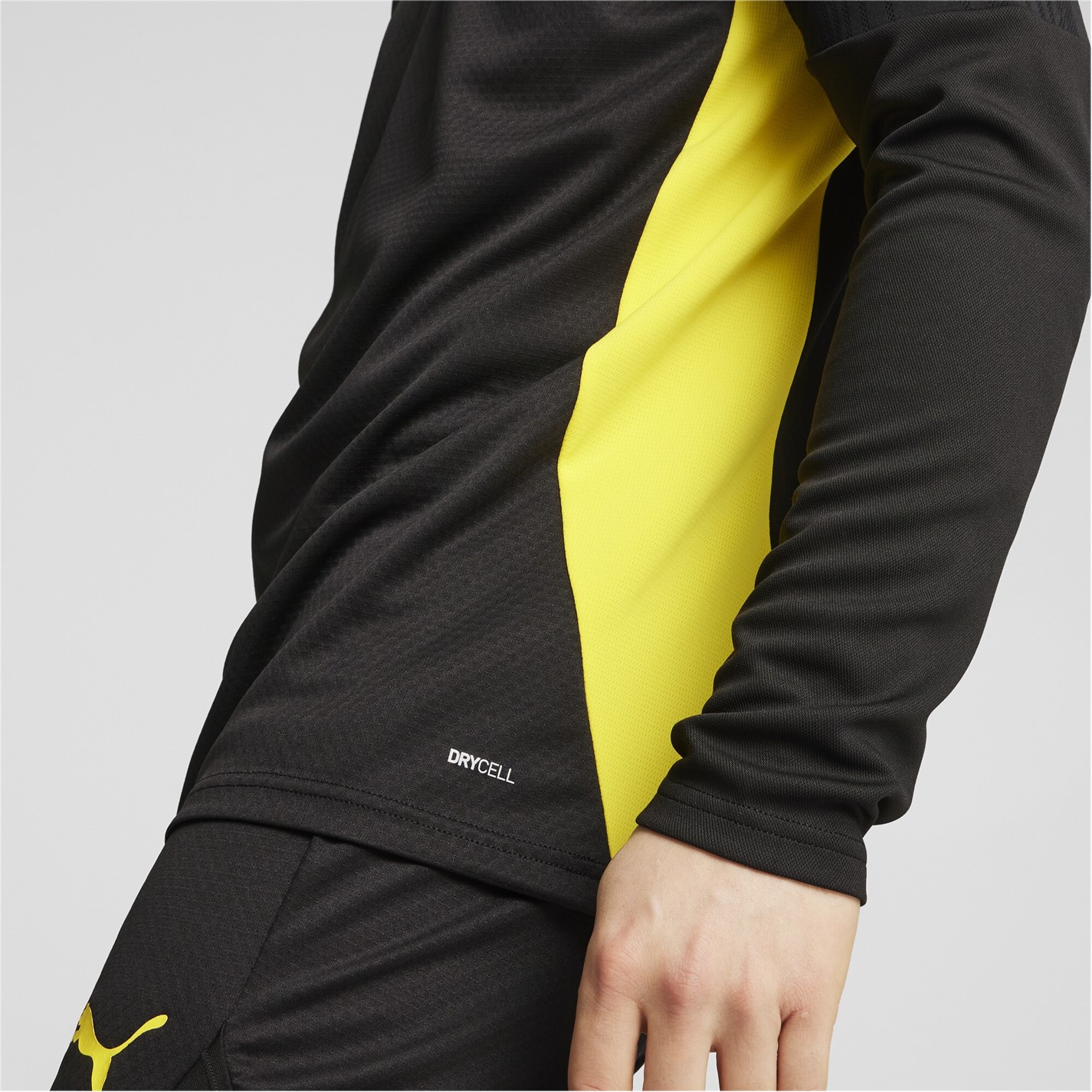 Puma Borussia Dortmund Quarter Zip Training Top Adults