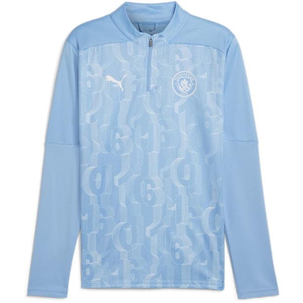 Puma Manchester City Prematch Quarter-Zip Top 2024 2025 Adults