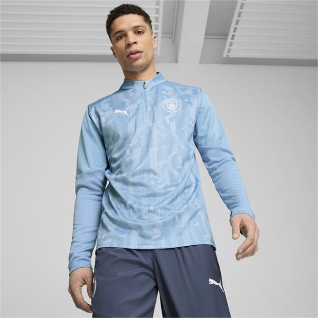 Puma Manchester City Prematch Quarter-Zip Top 2024 2025 Adults