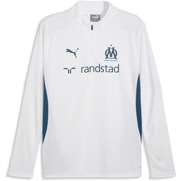 Puma Olympique De Marseille Training Quarter Zip Top 2024 2025 Adults