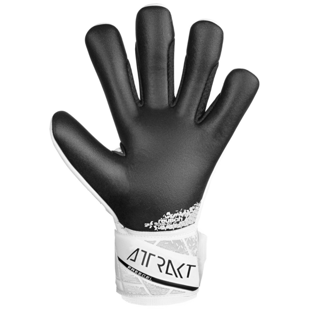 Reusch Attrakt Freegel Silver m?nu?i de portar albe 5470035 1101