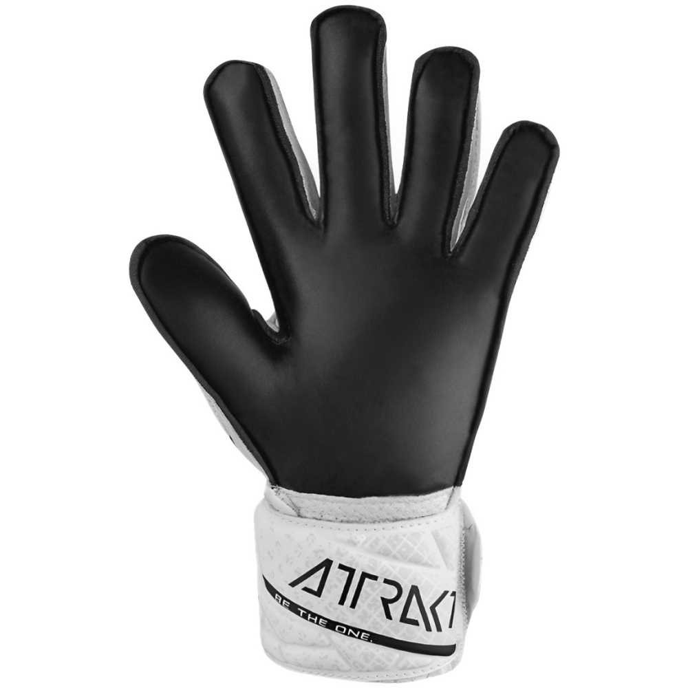 Reusch Attrakt M?nu?i de portar Solid alb ?i negru 5470016 1101