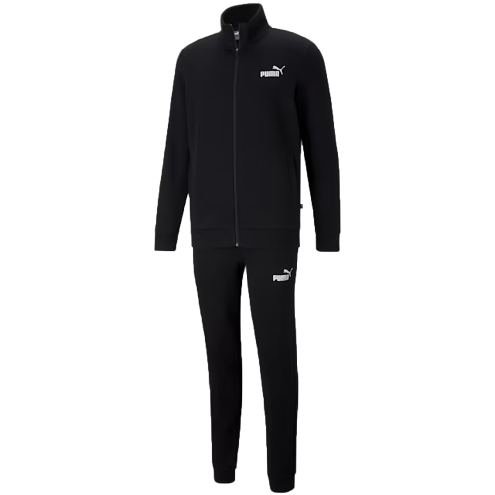 Puma Clean Sweat Suit FL men's tracksuit black 585841 01